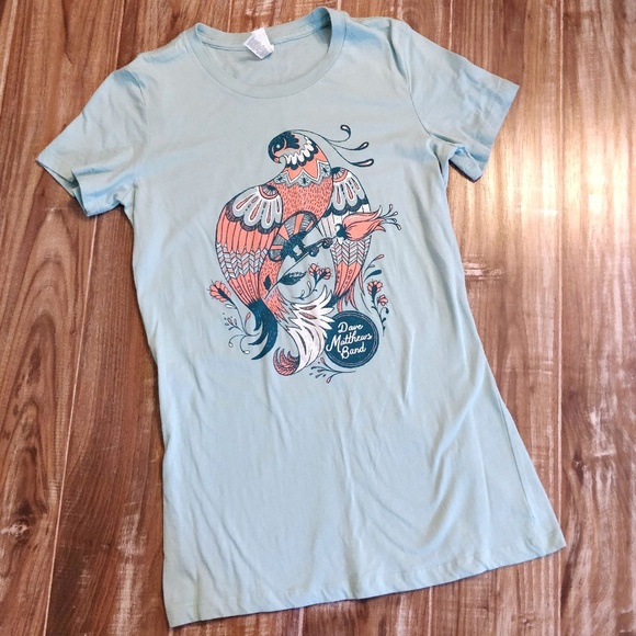 Tops - Dave Matthews Band Ornate Bird T-Shirt XS